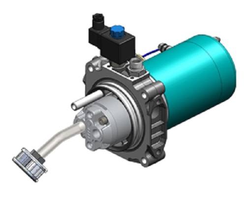 Электронасос тип 1P 1 объём 1 куб.см двигатель постоянного тока 12V-800W OMFB EPK POWER-PRO RE 14780500104 Насосы