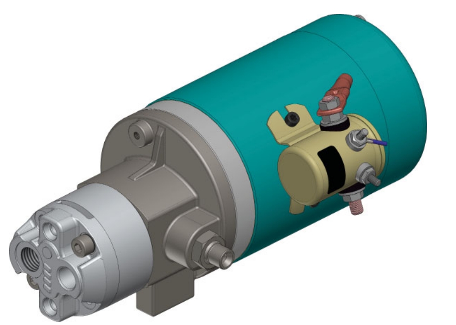 Электронасос тип 1P 3,1 объём 3,1 куб.см двигатель постоянного тока 12V-800W OMFB EPK PW 14734000311 Насосы