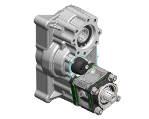 Коробка отбора мощности HIGHPOWER TRAXON SLOW V15/17 OMFB 01006815172 Пробоотборники материалов