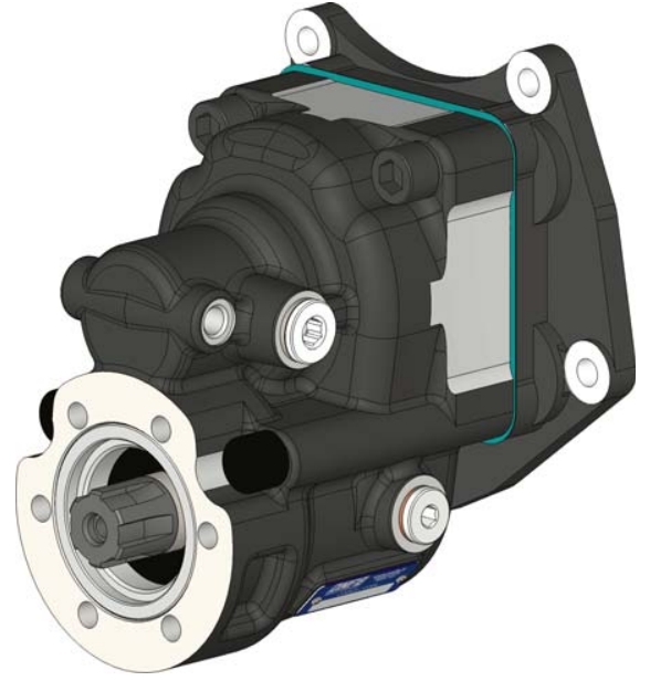 Коробка отбора мощности IPN.2A R1:1,81 MERC.G3-50 V.13 OMFB 01604100132 Пробоотборники материалов