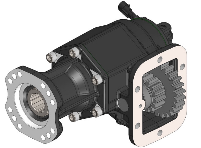 Коробка отбора мощности ICLU.12V ALLISON 2000-R1,37-ISO OMFB 05680112170 Пробоотборники материалов