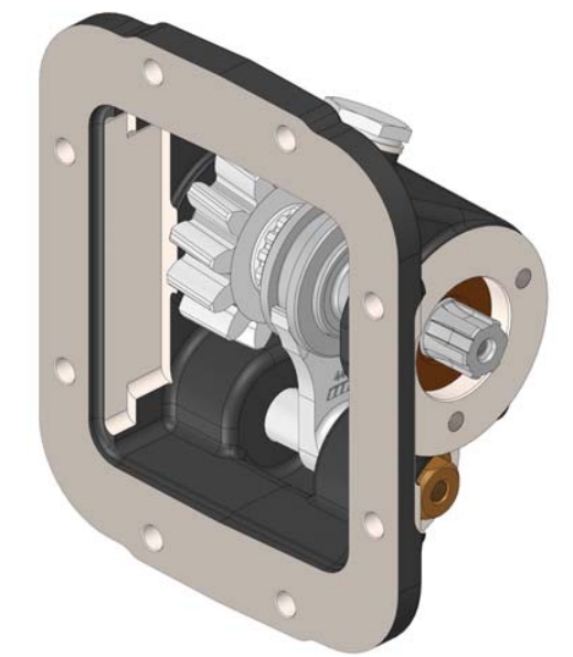 Коробка отбора мощности IPN.MITSUBISHI M120-S6 V013 OMFB 06808200134 Пробоотборники материалов