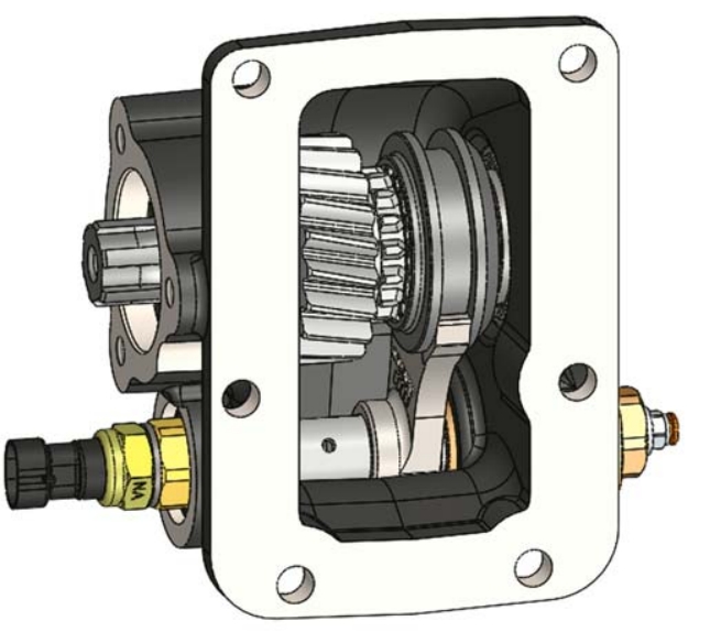 Коробка отбора мощности IPN 1A MITSUB.M035S5 Z=35 V013 OMFB 06817100136 Пробоотборники материалов