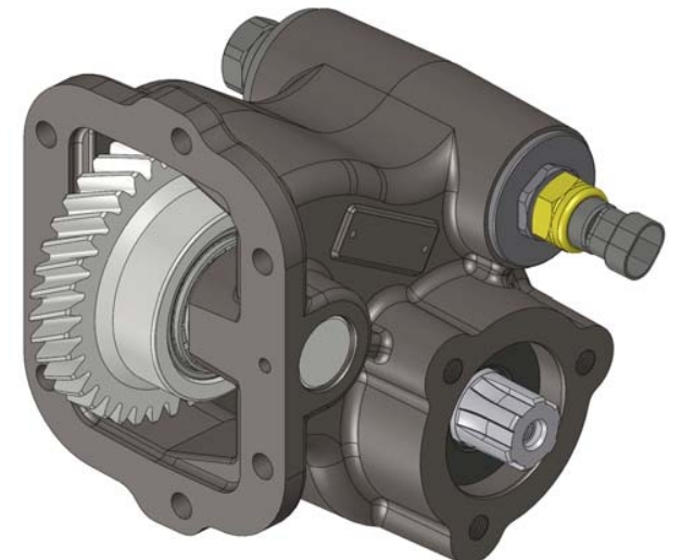 Коробка отбора мощности механическая GAZ3302 UNI 3 отверстия OMFB 08506300131 Пробоотборники материалов