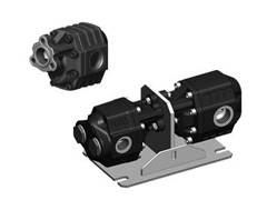 Reversible hydraulic gear motors OMFB